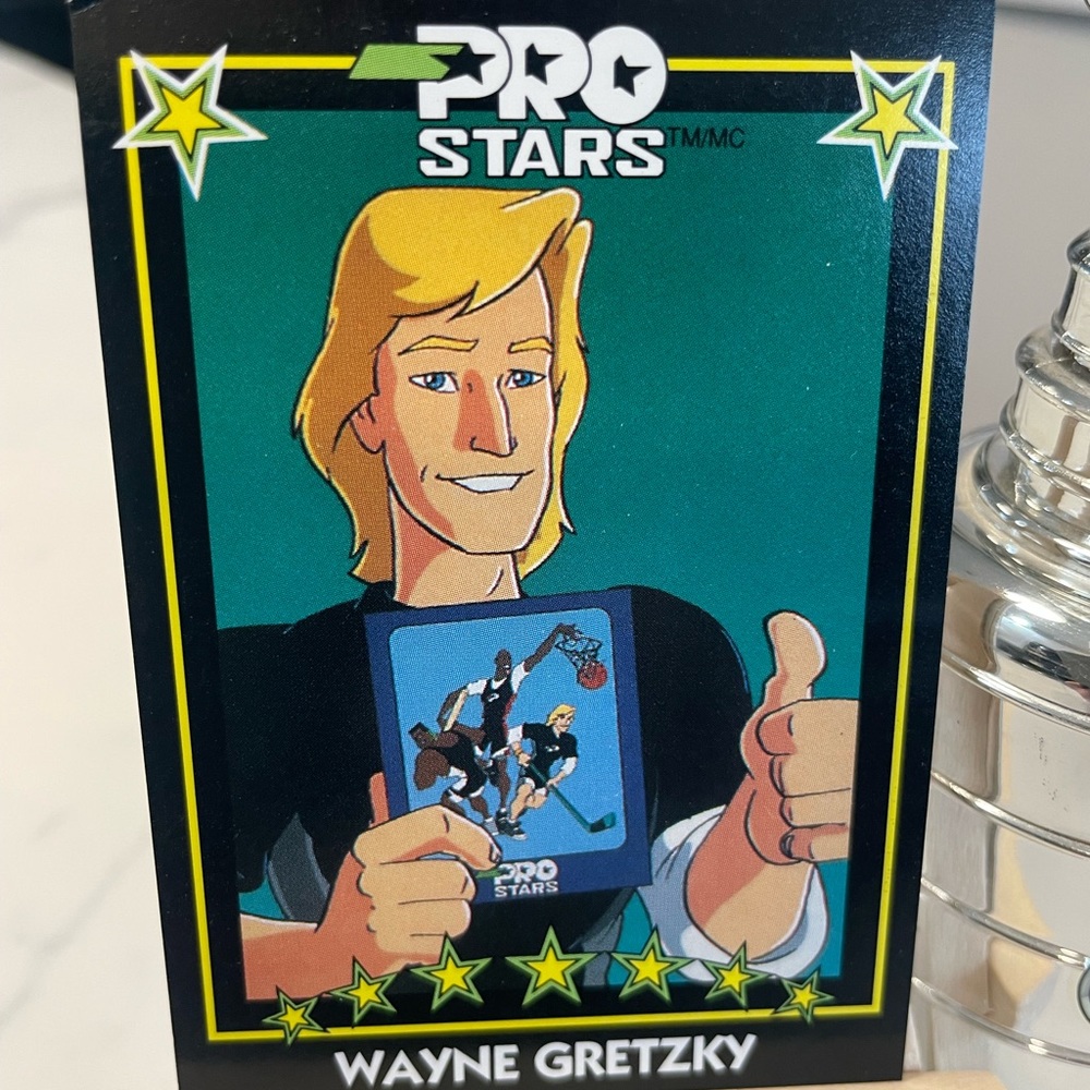 Pro Stars Wayne Gretzky Trading Card